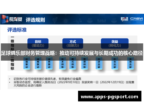 足球俱乐部财务管理战略：推动可持续发展与长期成功的核心路径